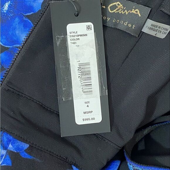 Alice + Olivia Florence Floral High-Low Gown size 4 - Picture 15 of 15